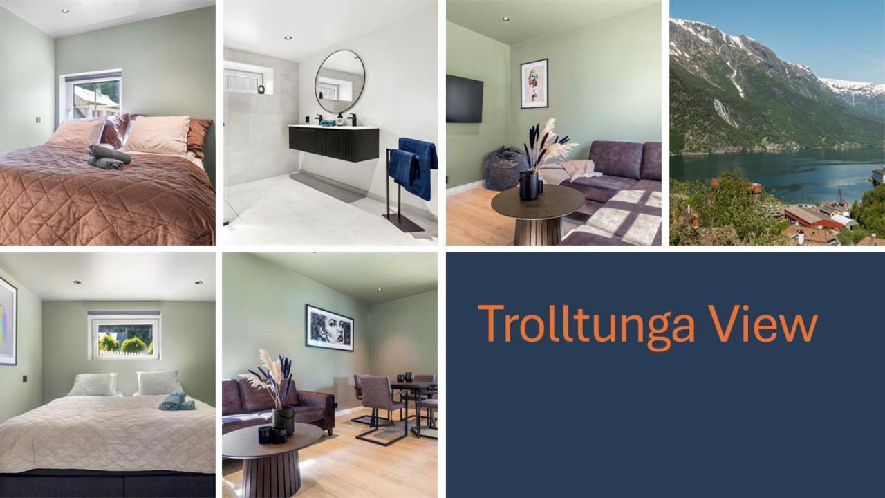 Apartament Trolltunga View Tyssedal Zewnętrze zdjęcie
